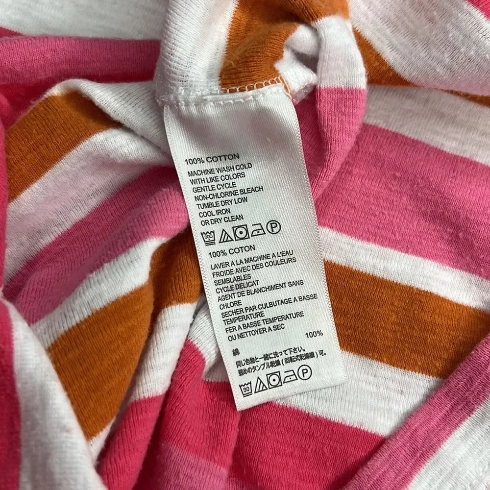 Tommy Bahama Casual Scoop Neck Stripe Maxi Dress XS